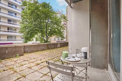 Suite met balkon en airconditioning - Eiffelt...