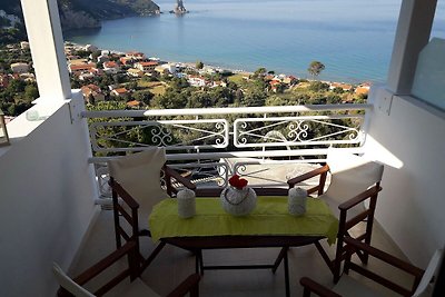 Wohnung in Agios Gordios mit einem Balkon