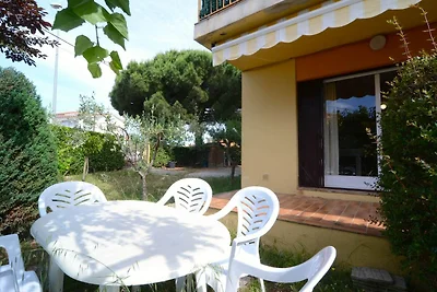 Wohnung Estany mit Terrasse