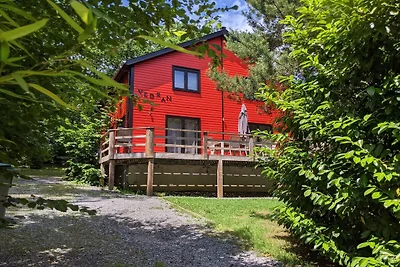 Luxuriöses Chalet mit Sauna im Wald