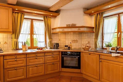 Ferienhaus in Krün mit Schwimmbecken