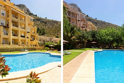 Eingerichtete mediterrane Wohnung in Altea