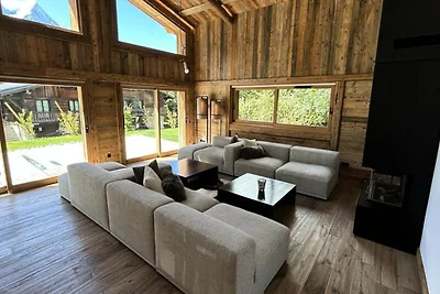 Chalet a Les Praz con vista sul Monte Bianco