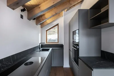 Wohnung in Meribel mit Skizugang