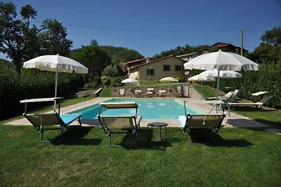 Außenseite Ferienhaus (Sommer) Außenseite Ferienhaus (Sommer)