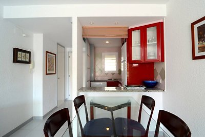Wohnung in Estartit mit Poolblick