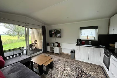 Ferienhaus in Nowe Warpno mit Garten