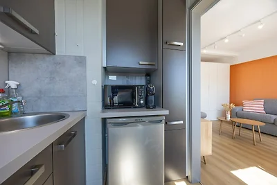 Studio in Belgien mit Meerblick