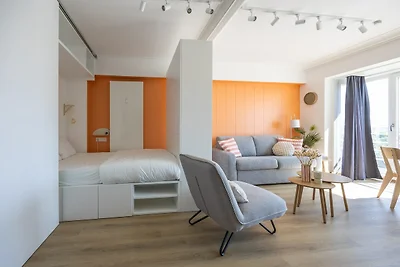 Studio in Belgien mit Meerblick
