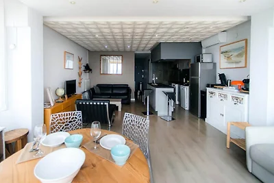 Ferienwohnung in Roses mit Meerblick und Pool