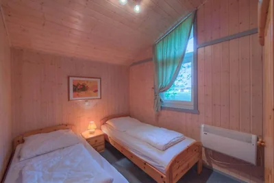 Vakantiehuis met sauna op vakantiepark Mirow