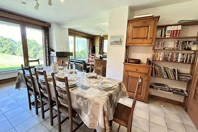 Apartment in Megève mit Garten und Terrasse