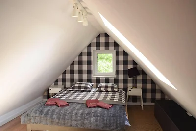 Ferienhaus in Kaschubei mit Pool und Sauna