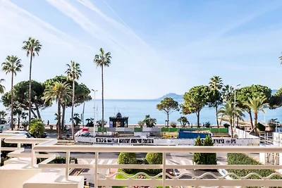 Appartement aan de Croisette met uitzicht op...