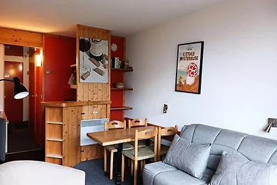 Wohnung in Arc 2000 mit Bergblick