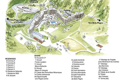 Ferienwohnung Familienurlaub La Plagne Tarentaise