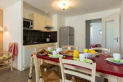 Gemütliche Wohnung am Strand mit Meerblick