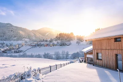 Chalet junto al remonte con balcón y sauna