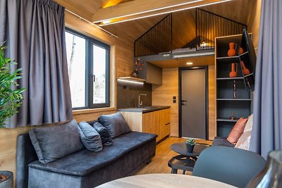 Leuke tiny house op een vakantiepark