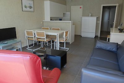 Appartement in Nieuwpoort met zeezicht