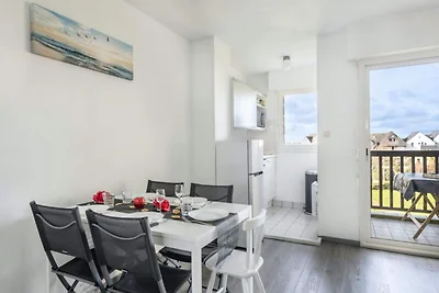 Apartment in Arzon mit Terrasse und Blick auf...