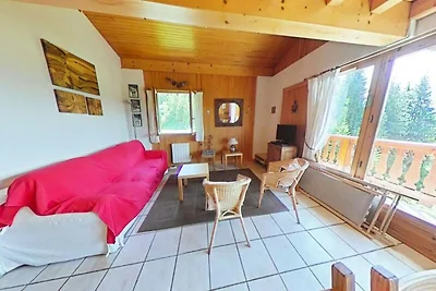 Apartment in Les Saisies mit Bergblick