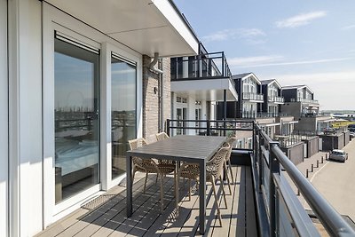 Luxe appartement met uitzicht op het water