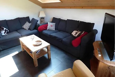 Apartment in Grand-Bornand mit Bergblick