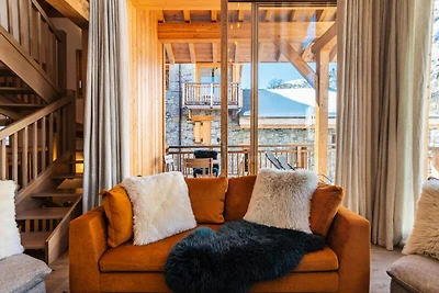 Chalet in der Nähe der Gondelbahn...