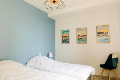 Wohnung in Île-Tudy mit Meerblick