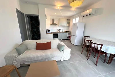 Familiennest mit Terrasse in Strandnähe