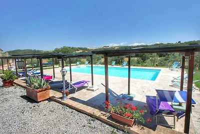 Traditioneller Bauernhof in Asciano mit Pool