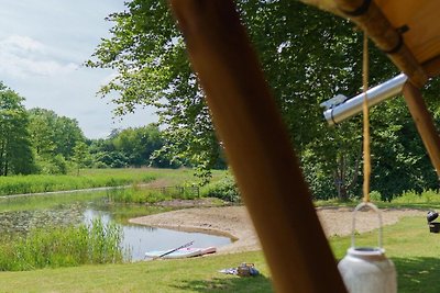 Glamping tent in het Horsterwold