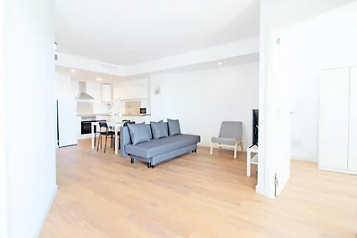 Appartement in Canet met uitzicht op zee