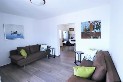 Ferienwohnung auf Čiovo mit großem Balkon