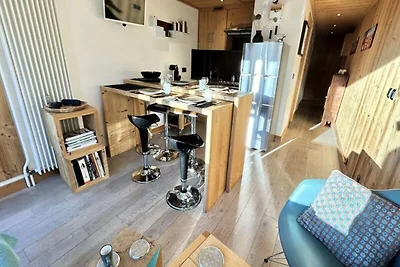 Wohnung in Megève mit Bergblick