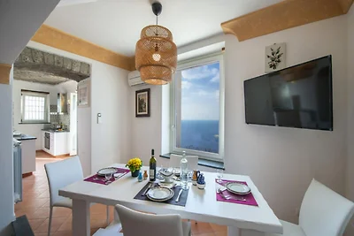 Villa a Praiano con vista sul mare di Capri