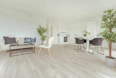 Apartment mit Blick auf die Stadt und das...