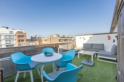 Renoviertes Studio mit Dachterrasse in...