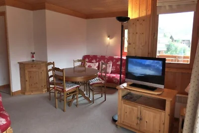 Apartment in Méribel mit Blick auf das Tal