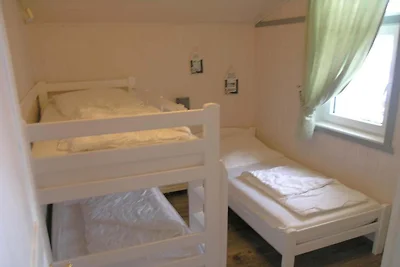 Vakantiehuis met sauna op vakantiepark Mirow