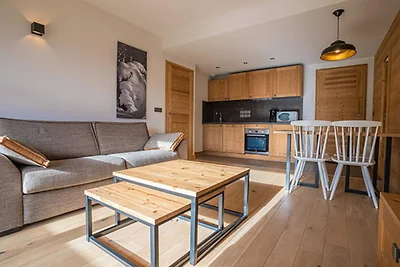 Wohnung in Combloux mit Mont-Blanc-Blick