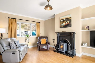 Haus in Clifden mit Meer- und Bergblick