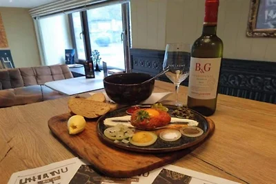 Au Coeur d'Alle, Dreibettzimmer mit Bad