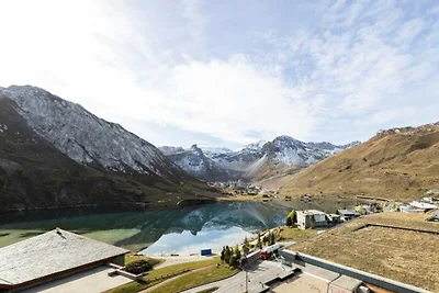 Apartment in Tignes mit Seeblick