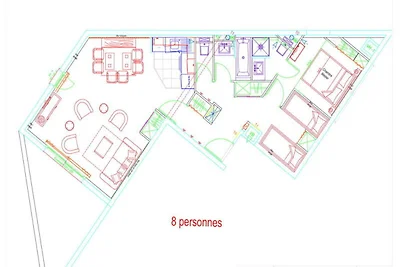 Studio für 8 Personen