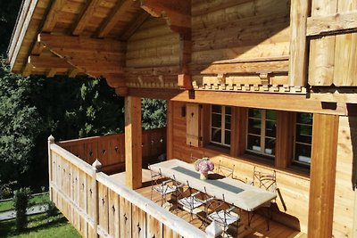 Gezellig chalet met balkon/terras