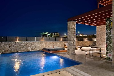 Villa executive con vista mare a Lachania con...