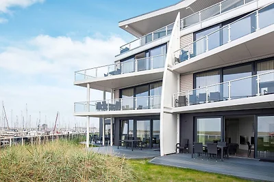 Ostseeurlaub mit Hafenblick
