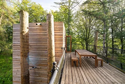Baumhaus in Tournai mit Sauna und Waldblick